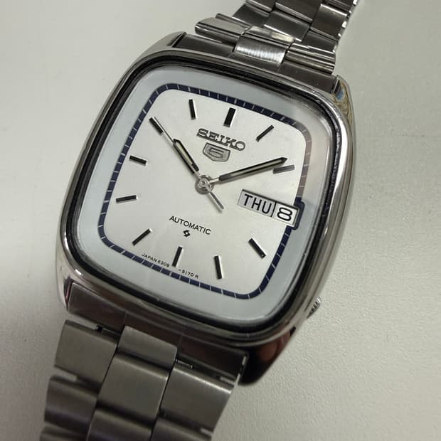 80s SEIKO 5 Automatic TV형 6309 빈티지 오토매틱