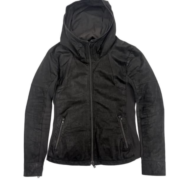 NO ID 아카이브 3D 바이커 자켓