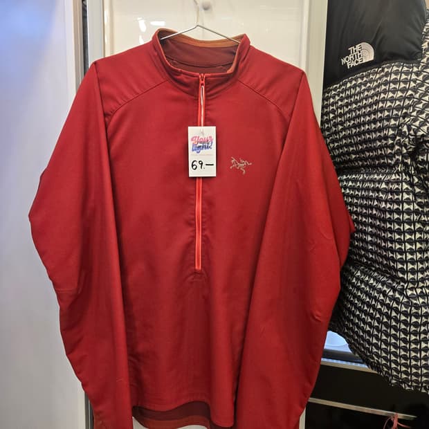 Arc'teryx (아크테릭스) 남성용 쿼터 짚업 셔츠