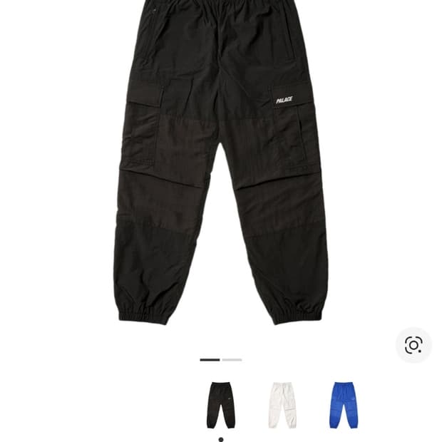 팔라스 쉘 카고 조거 팬츠 L 블랙