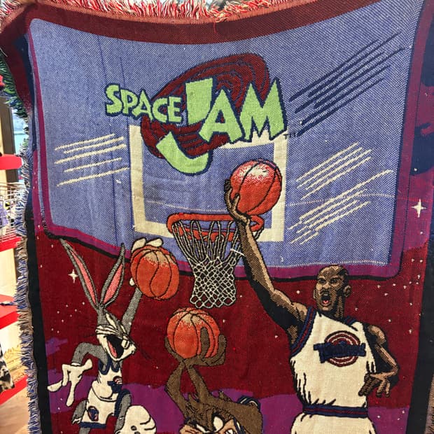 90s Space Jam 블랭킷