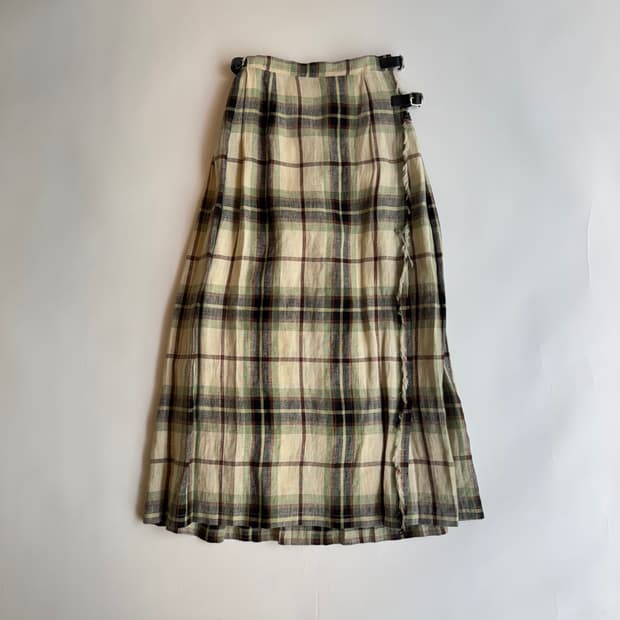 O'NEIL OF DUBLIN Tartan Kilt Skirt