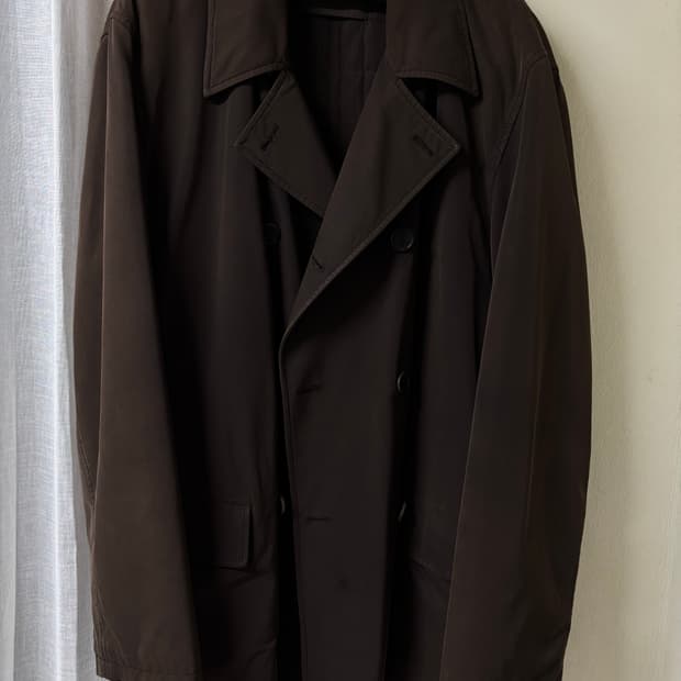 Prada 90's double breasted coat