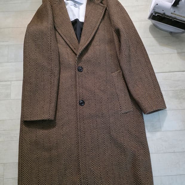 앤더슨벨 미구엘 헤링본 레글런 코트 M