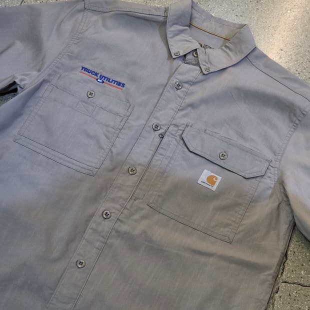 Carhartt 칼하트 그레이 반팔셔츠