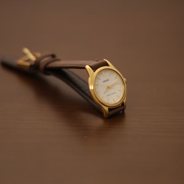 [Seiko] 세이코 빈티지 골드 시계