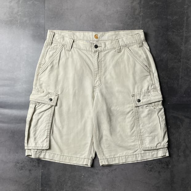 CARHARTT 칼하트100277 릴렉스핏 카고 하프팬츠 A01146