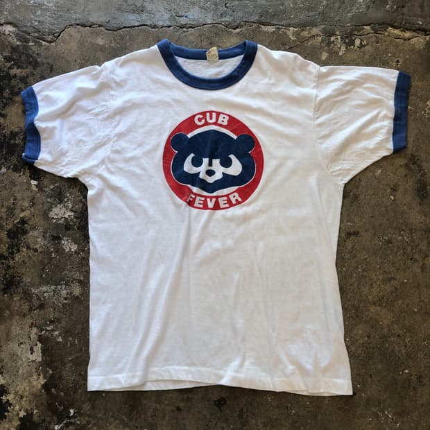 70s~90s Ringer T-shirt-L