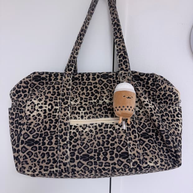 호피 보부상백 숄더백 