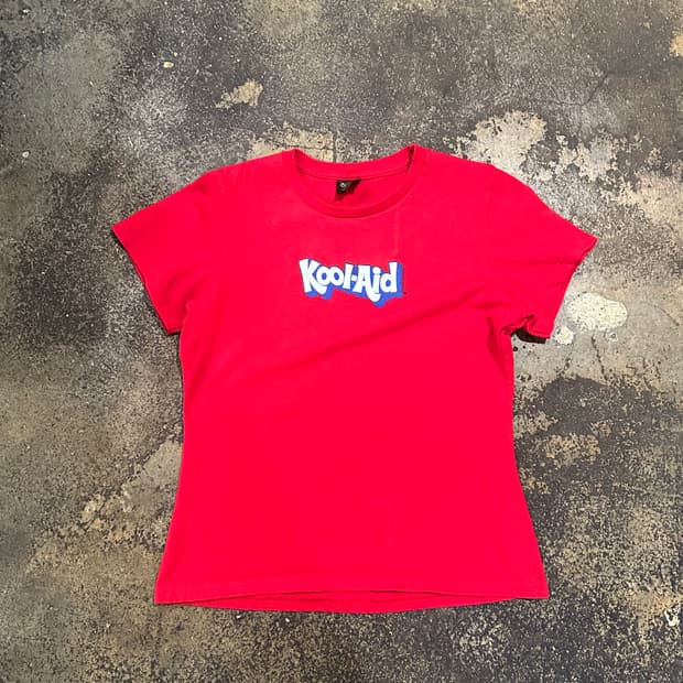 빈티지 90s kool-Aid 프로모션 티셔츠