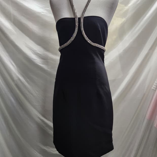  Grace Boutique 런던 블랙 크리스털 드레스 ✨ 파티룩 찜각!