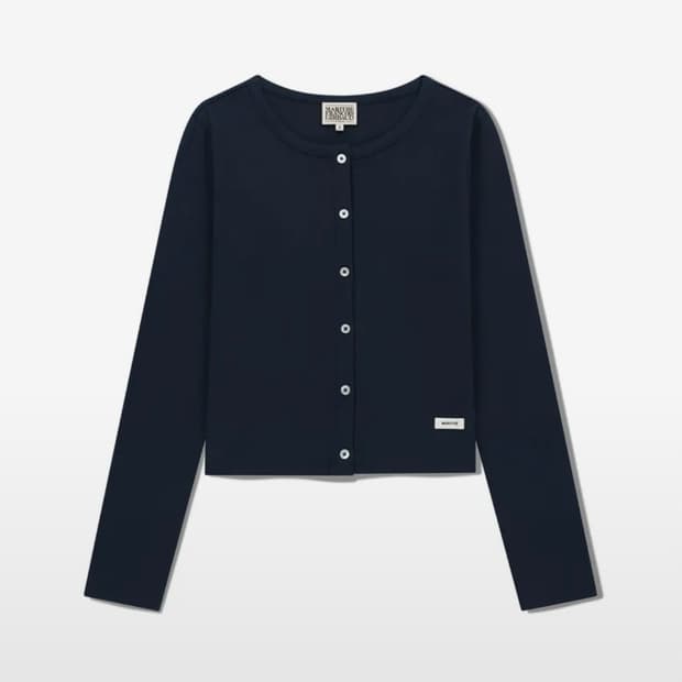 마리떼 프랑소와 저버 W BASIC COTTON CARDIGAN 가디건