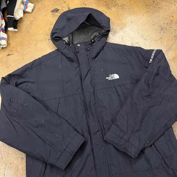 [정품/105] 노스페이스 블랙 바람막이 자켓 b14