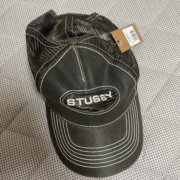 스투시 트러커캡 (새상품) 브라운