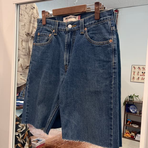 Levis 리바이스 550 컷오프 데님 쇼츠 팬츠 (29inch)