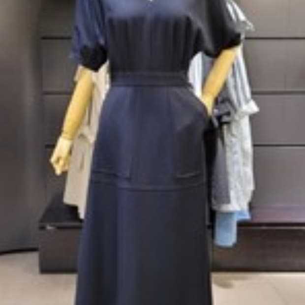 시슬리 브이넥 원피스 55