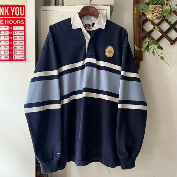[2XL]바바리안 USA 보이스카우트 패치업 럭비 티셔츠