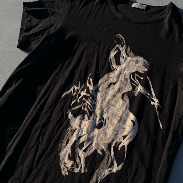 Yohji Yamamoto Pour homme Nude Woman T