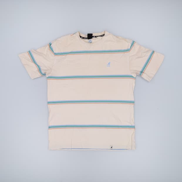 L 캉골 스트라이프 반팔티 0323H1