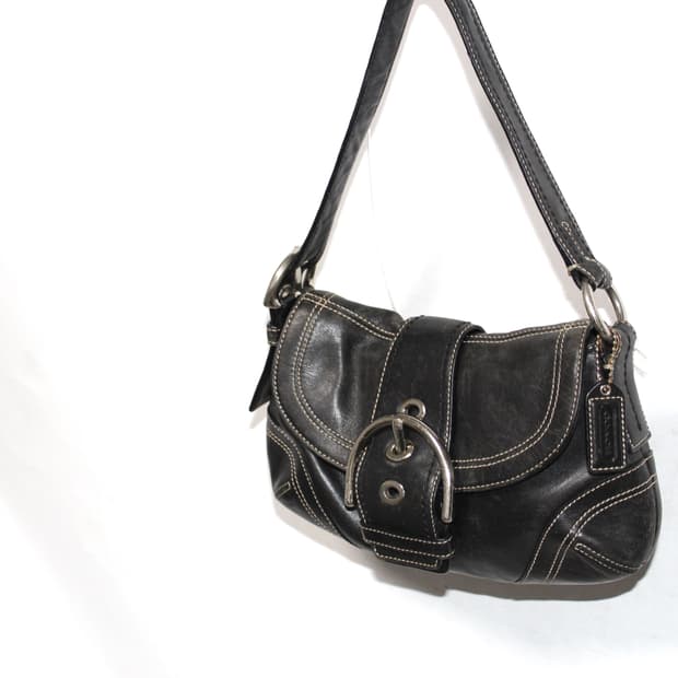 2000s COACH 코치 미니 호보백