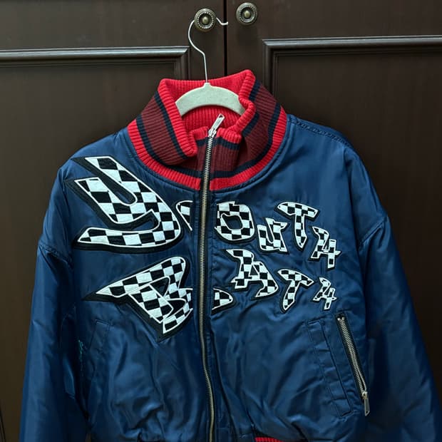 유쓰배쓰 집업 바시티 ZIP UP VARSITY JUMPER