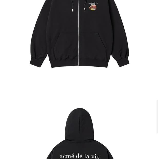 아크메드라비  아크페이스 집업후드티