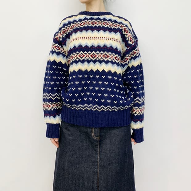  GO FORD 노르딕 니트