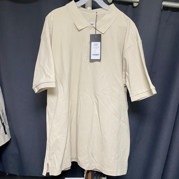 무신사 PK 카라티 에크루 XL