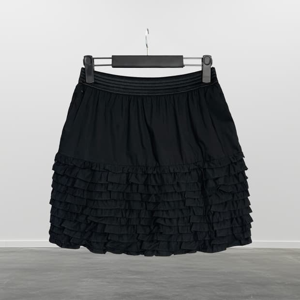 TO BE CHIC 프릴 미니 스커트