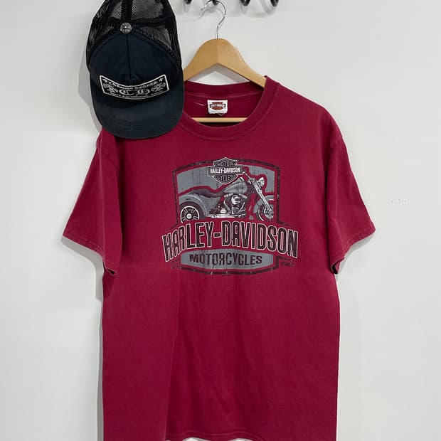 할리데이비슨 반팔 티셔츠