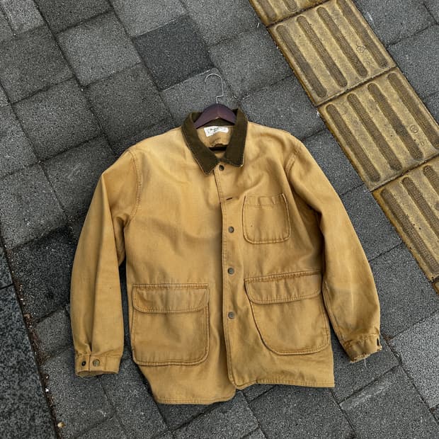 Herringbone Naturals 캔버스 워크 자켓