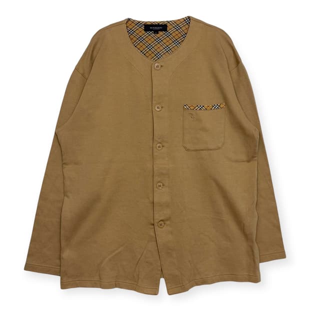 버버리 체크 가디건