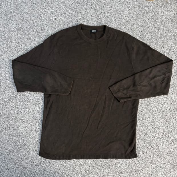 M 무신사스탠다드 크루넥 니트 긴팔티 0303J