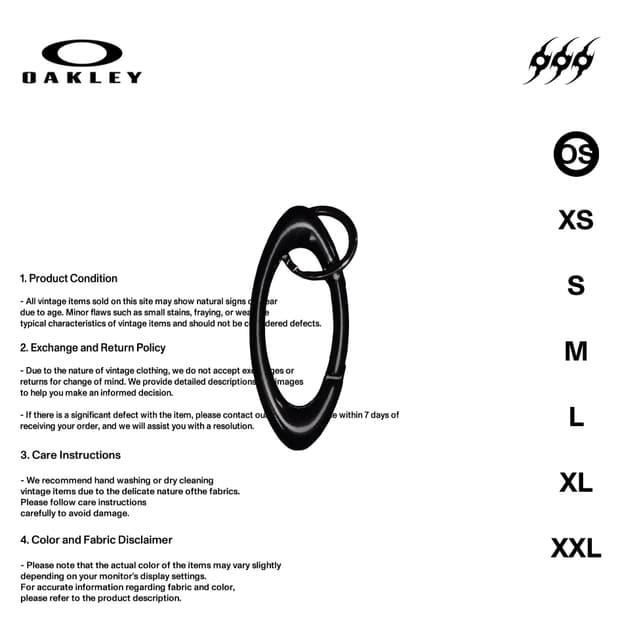 오클리 에센셜 카라비너 블랙