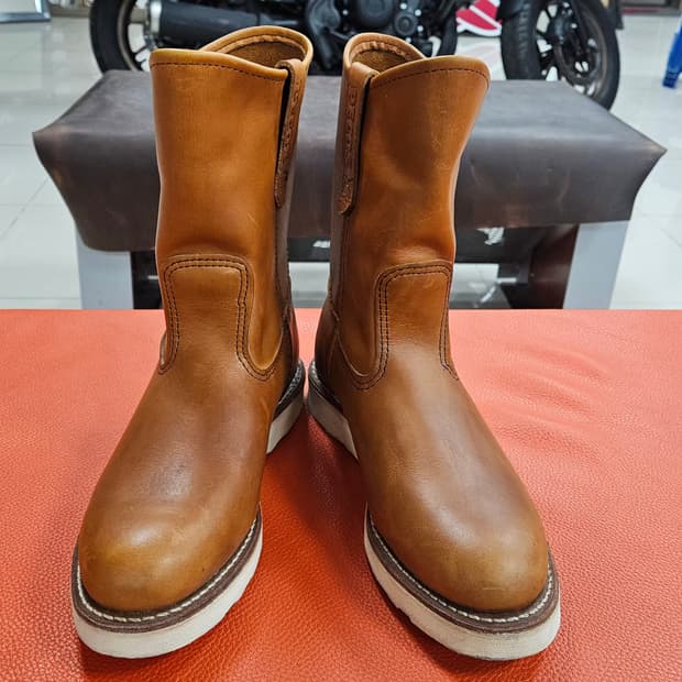 레드윙 9인치 페코스 풀온 부츠 866, US6D 남녀공용