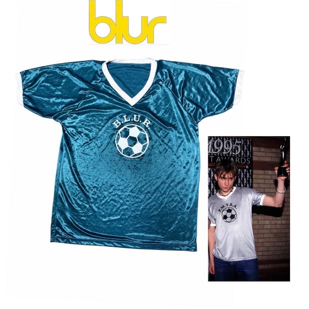 [레어템] 1995년 Blur 공식 정품 투어 축구 티셔츠