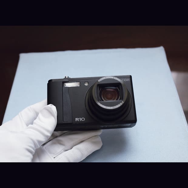 레어 <민트급> 리코 ricoh R10 블랙 빈티지 디카