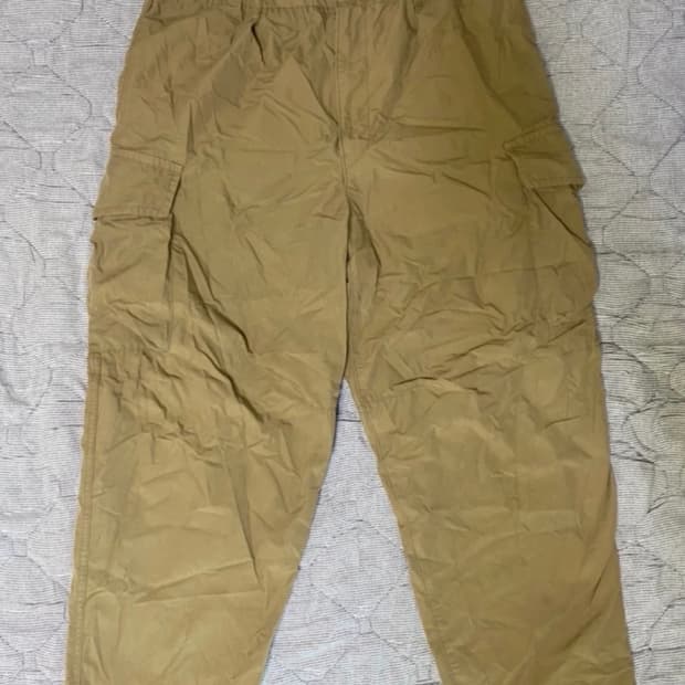 [L] 유니클로 와이드핏 파라슈트 팬츠