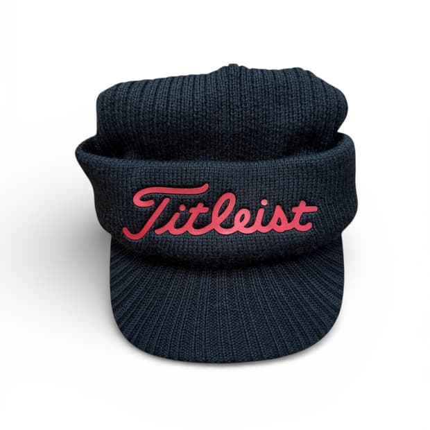 타이틀리스트 바이저 골프 방한 비니볼캡