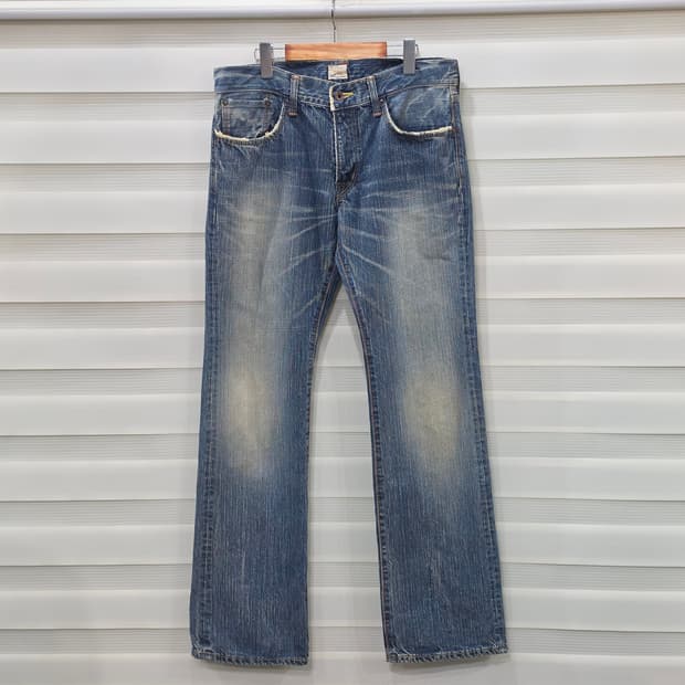 에드윈 511 빈티지 더티워싱 플레어진- 31-32