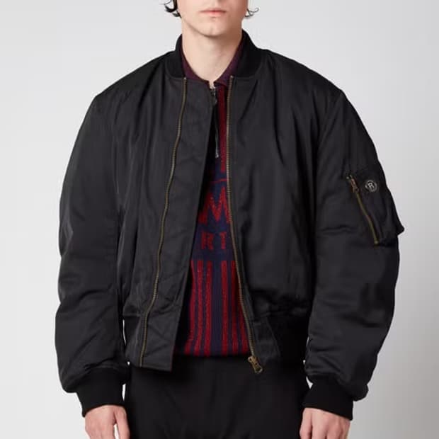 martine rose bomber black m