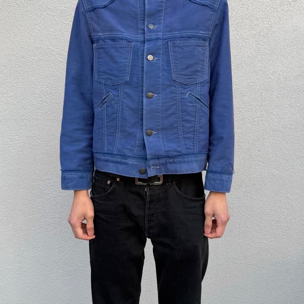 메종 마르지엘라 몰스킨 워크 자켓