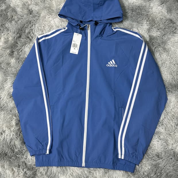 아디다스 우븐 후드 바람막이 XL