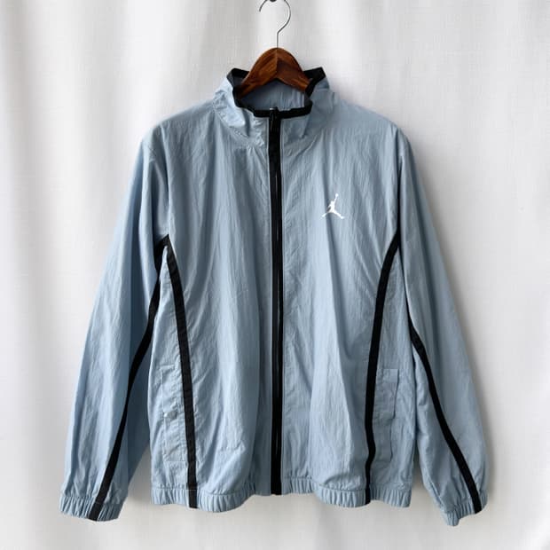 나이키 조던 우븐 나일론 바람막이 자켓 라이트 블루 M