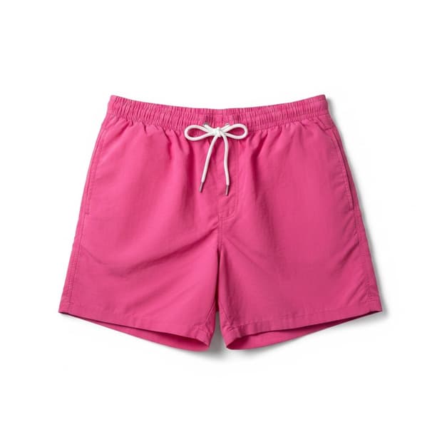 베르사체 핫핑크 반바지 비치웨어 L
