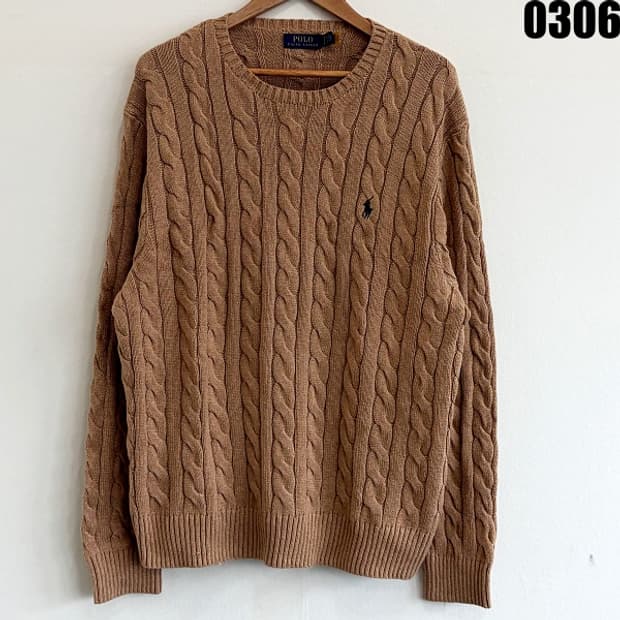 폴로 랄프로렌 클래식 케이블 니트 XL 0306 신형
