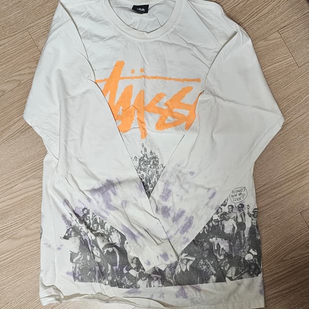 스투시 비치몹 롱슬리브 L 미착용