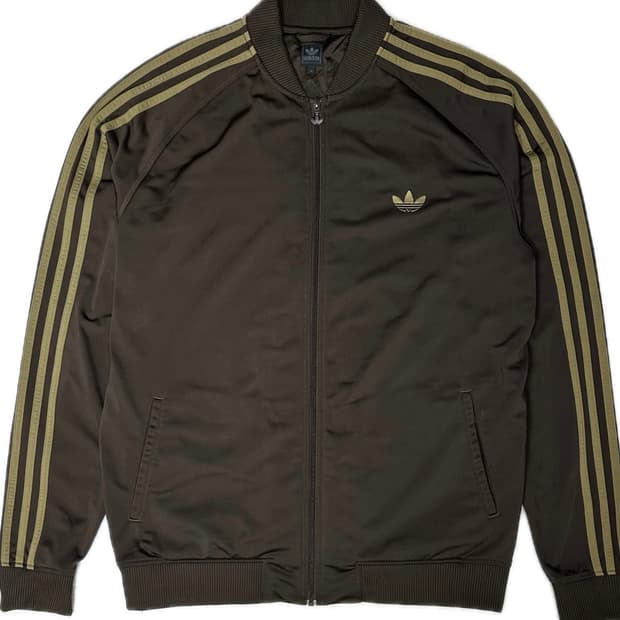 올드스쿨 갈금 아디다스 져지 트랙탑 오버사이즈