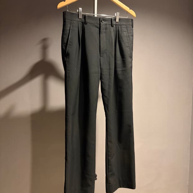 꼼데가르송 옴므 플러스 투턱 슬랙스