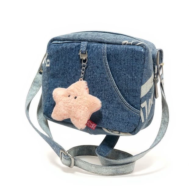 Bleu ciEL 리워크 데님 크로스백